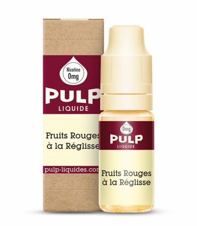E-liquide Fruits Rouges à la Réglisse Pulp 10 ml – Fruits rouges & réglisse