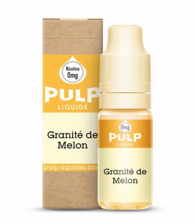 E-liquide Granité de Melon Pulp 10 ml – Melon glacé fruité