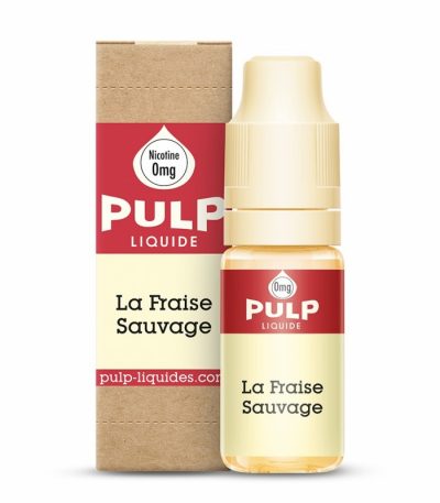 E-liquide Fraise Sauvage Pulp 10 ml – saveur fraise fruitée