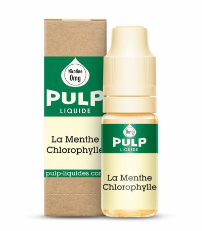 E-liquide Menthe Chlorophylle Pulp 10 ml – menthe végétale fraîche