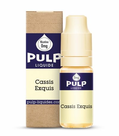 E-liquide Pulp Cassis Exquis 10 ml saveur cassis frais