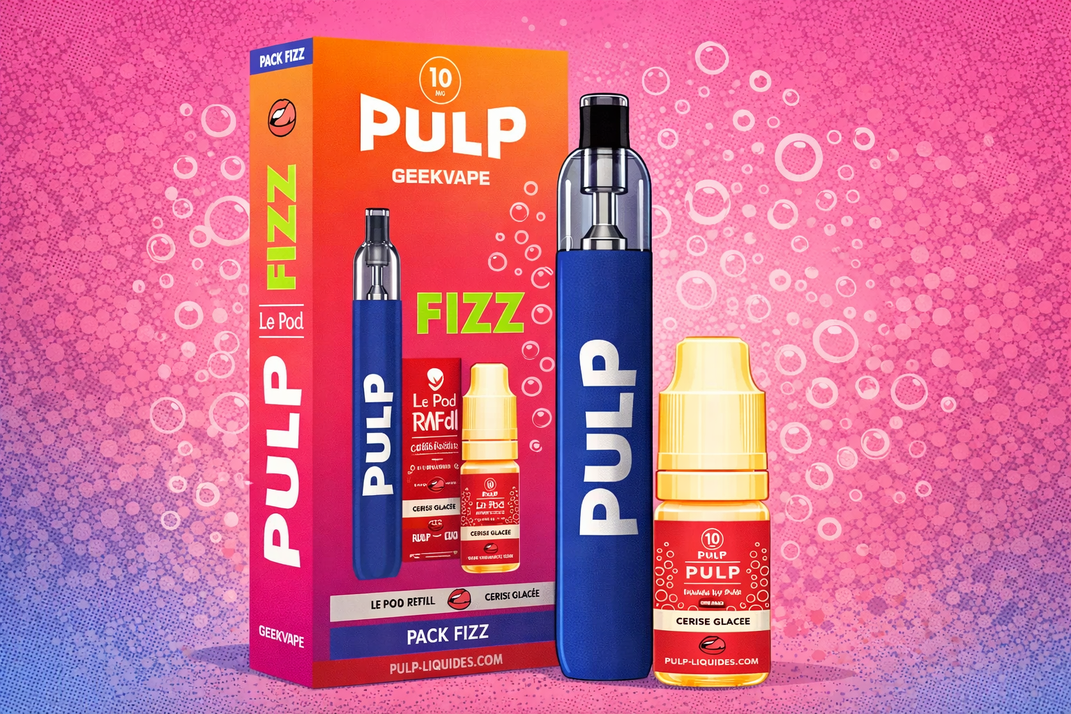 Pack fizz pulp