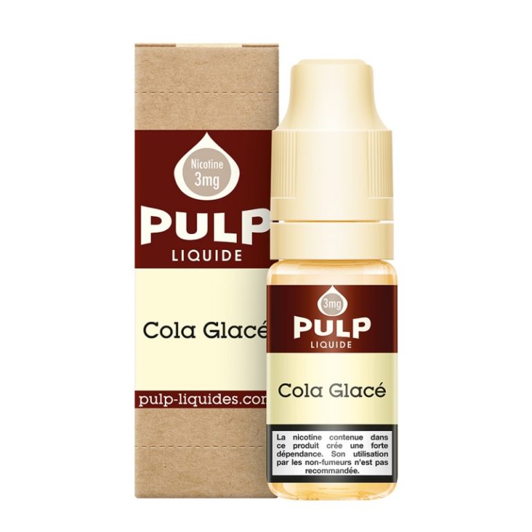 e-liquide Pulp Cola Glacé 10 ml saveur cola frais et pétillant