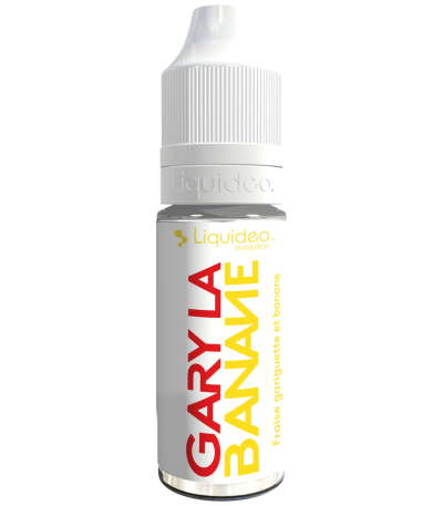 E-liquide Gary La Banane Liquideo Evolution – Banane et fraise