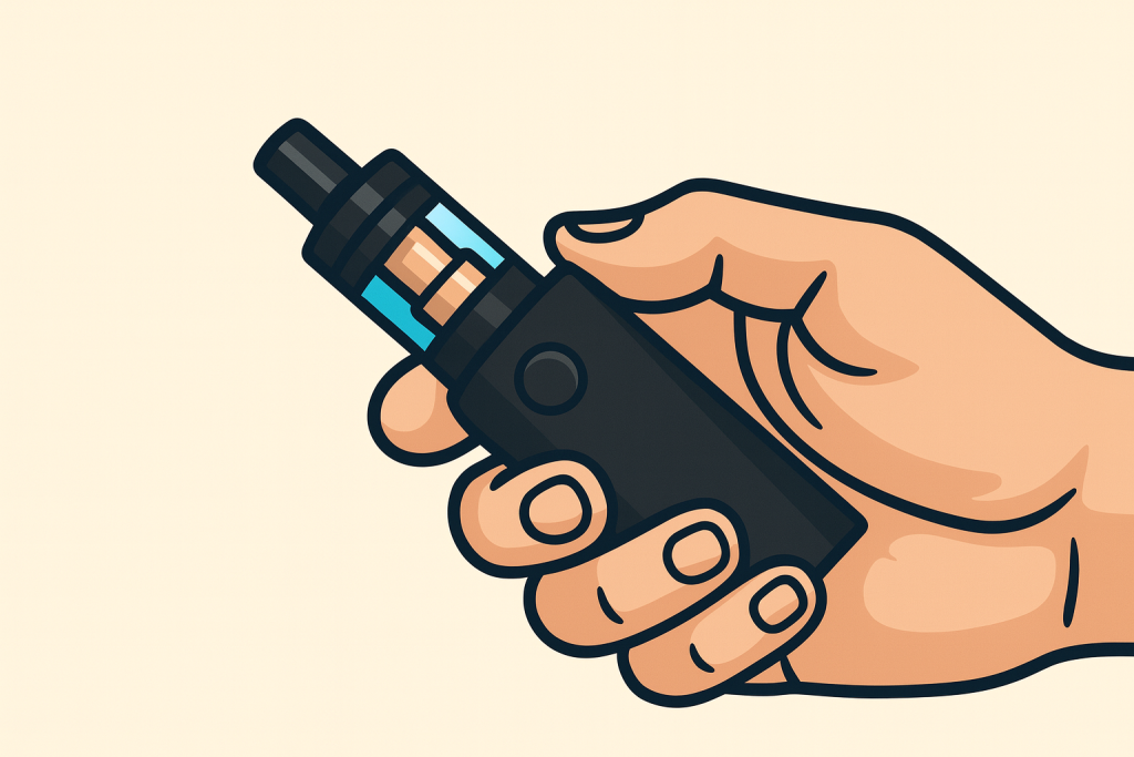 ma premiere e-cigarette
