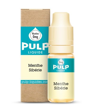 E-liquide Pulp Menthe Sibérie 10 ml – Menthe ultra glaciale