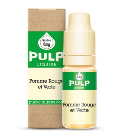 E-liquide Pomme Rouge et Verte PULP saveur pomme française