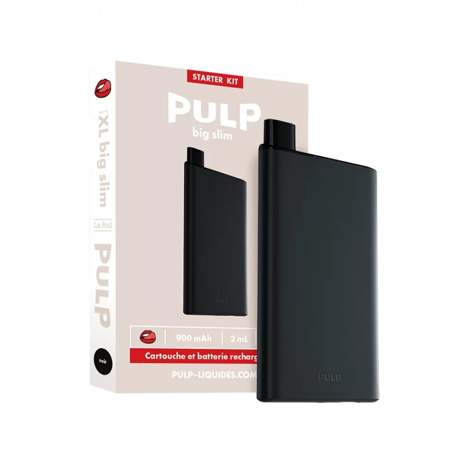 starter-kit-rechargeable-big-slim noir Starter Kit Rechargeable BIG SLIM – Image 1