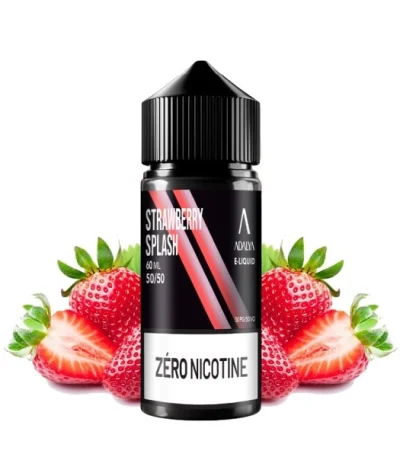 E liquide Strawberry Splash 0mg 60ml Adalya