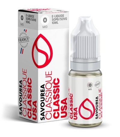 E-liquide Savourea Classique USA 10 ml tabac blond américain